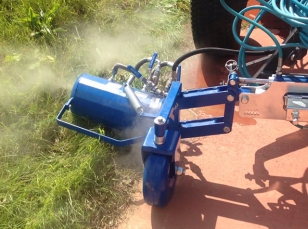 Attachments weed control machines with steam